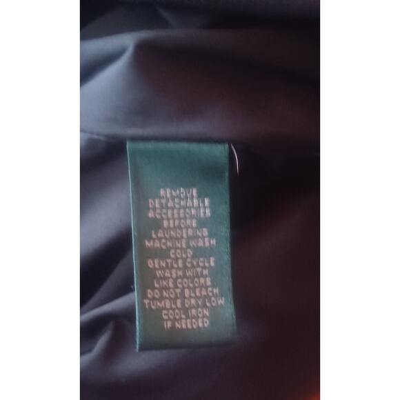 Lauren Ralph Lauren Women's Black Down Puffer Jacket Coat Size XL Classic Warm - Picture 7 of 8